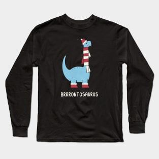 Brrrontosaurus Long Sleeve T-Shirt